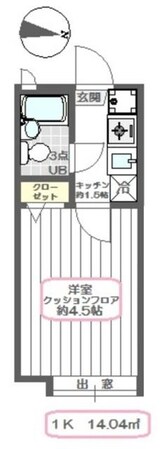 アネックス１Ａの物件間取画像